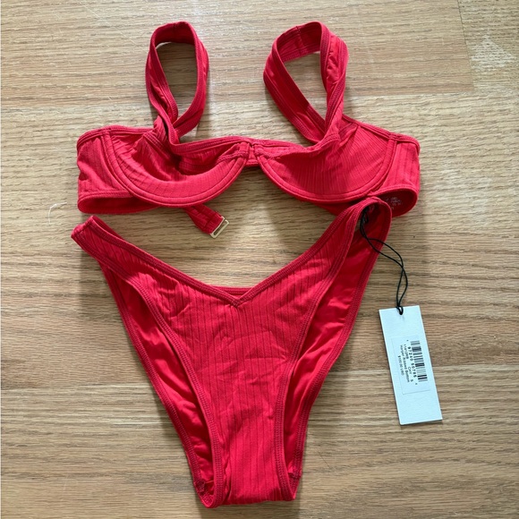 Frankie's Bikinis Other - Frankie’s bikinis red set